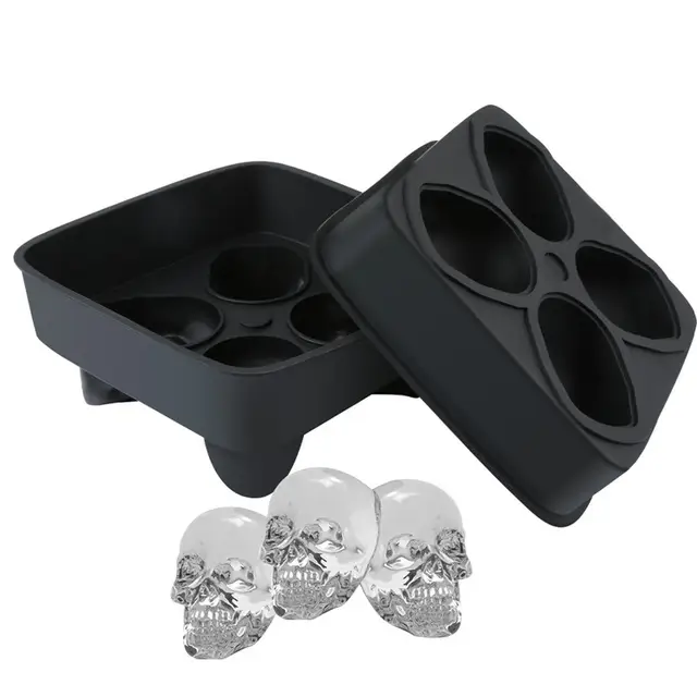 SKULL SILICONE ICE MOLD