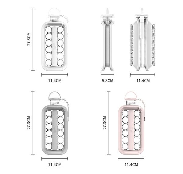 ICE CUBE STORAGE BOTTLE