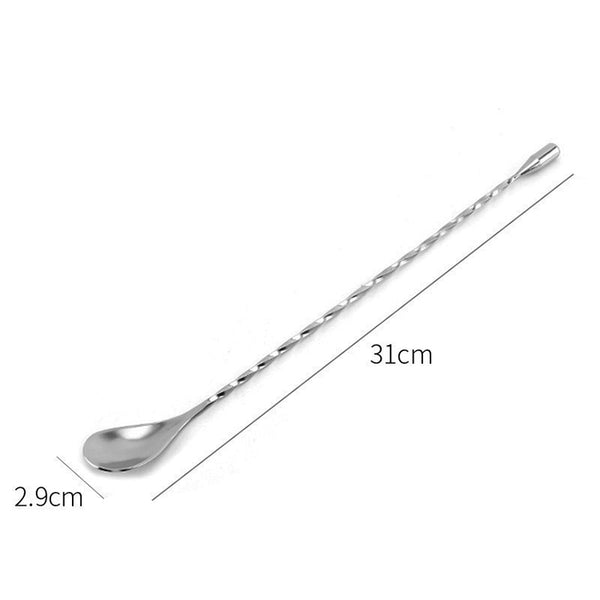 SWIZZLE STICK COCKTAIL BAR SPOON 30 CM