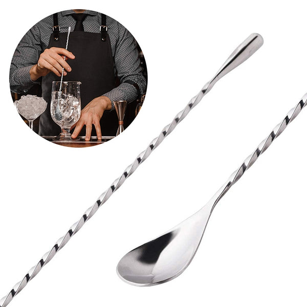 SWIZZLE STICK COCKTAIL BAR SPOON 30 CM