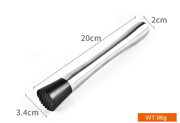 STAINLESS STEEL MUDLER 20 CM