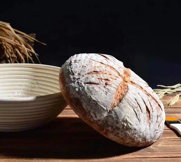 RATTAN BREAD PROOFING BASKET ROUND