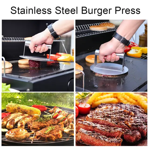 MEAT SMACHED BURGER PRESSER 
14 CM