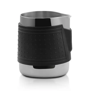 MILK FROTHING CUP BLACK HANDLE 350 ML