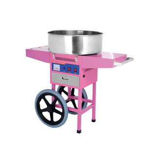 ELECTRIC CANDY FLOSS MACHINE WITH CART