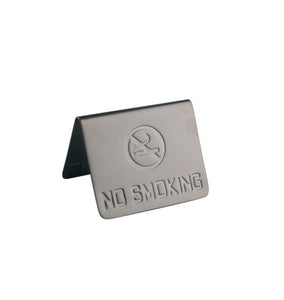 NO SMOKING PLATE