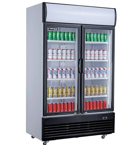 FRIDGE SHOWCASE DOUBLE DOOR 1000 LTRS