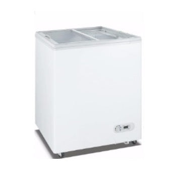 GLASS SLIDING FREEZER 150 LTRS