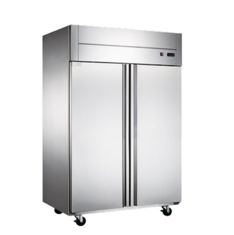 DOUBLE DOOR STAINLESS STEEL FREEZER