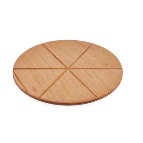 PIZZA SERVING BOARD 30CM - WITH SLICES