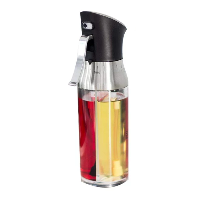 ROASTING SPRAY BOTTLE WITH BRUSH FUNNEL DOUBLE HEAD SPRAY CAN WITH SCALE