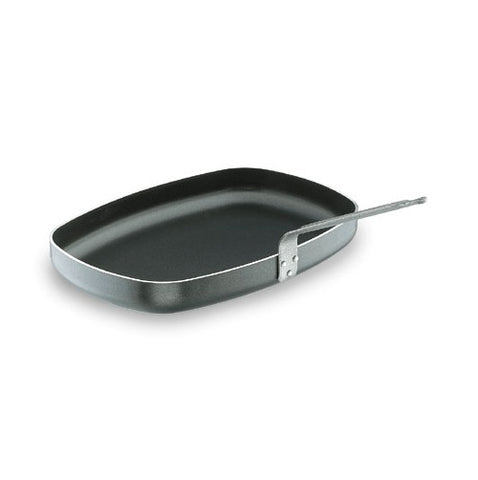 RECT.FRYPAN ROBUST 38X26 ALUM-NON-STICK