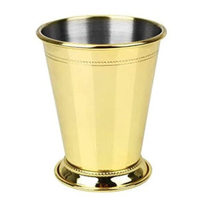 Gold Plated Mojito Mint Julep Cup 400ml