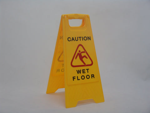 FLOOR SIGN.61X27.5CM.24 HEIGHT