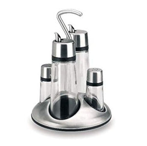 LUXE 4 ROUND BOTTLES SALAD SET