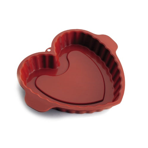 SINGLE SILICONE MOULD HEART 23 CMS