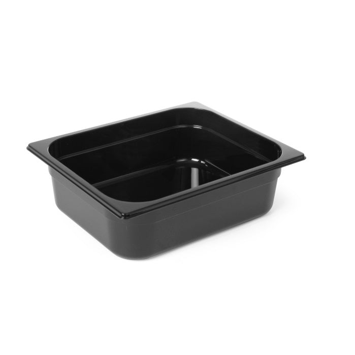 1/2 FOOD PAN , BLACK