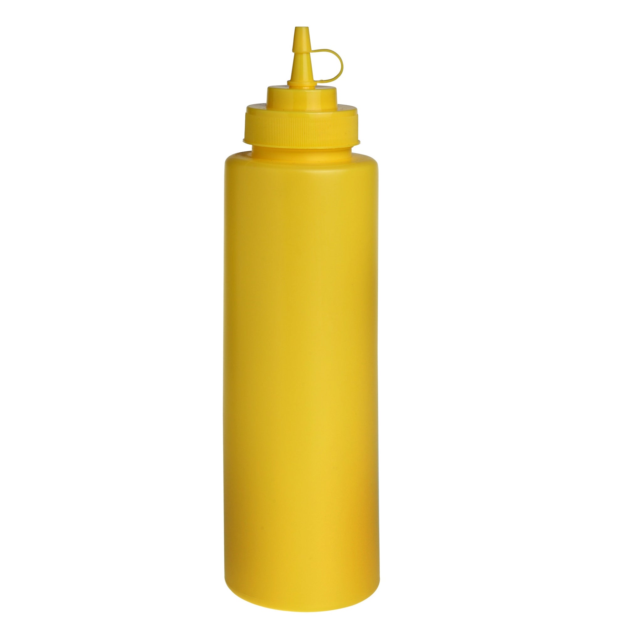 12OZ SQUEEZE DISPENSER,YELLOW