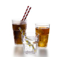 CASABLANCA STACKABLE TUMBLER 400 ML PC CLEAR