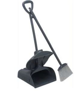 DUST PAN.32X12X93CM WITH BROOM