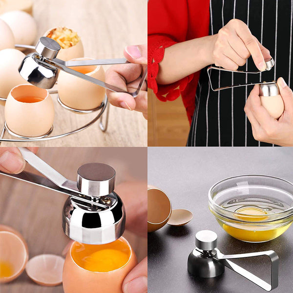 EGGS SHELL CRACKER STAINLESS STEEL