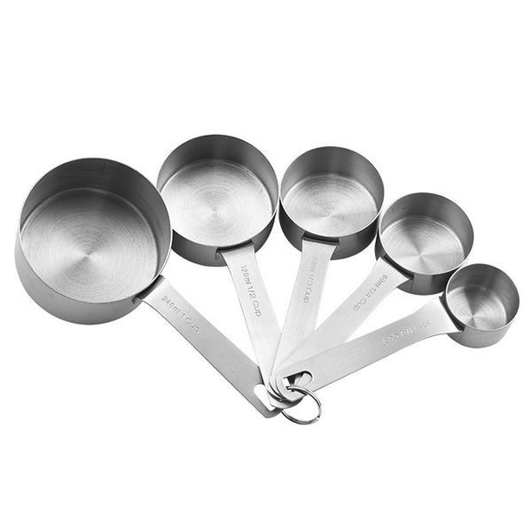 MEASURING SPOON AND CUP SET STAINLESS STEEL