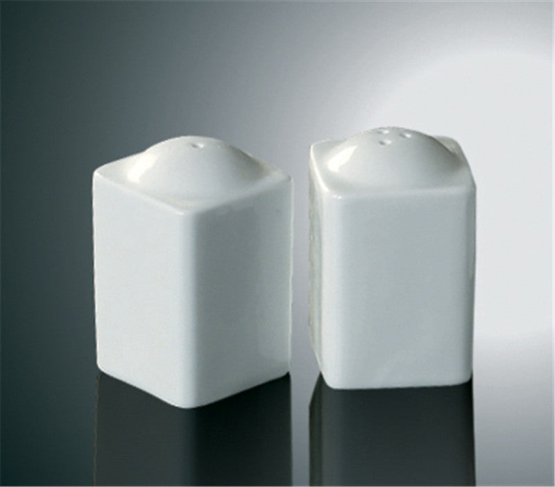 SQUARE SALT AND PEPPER SHAKERS