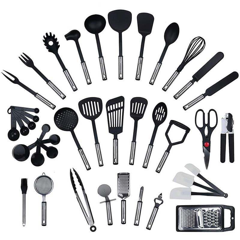 COOKING SET 40 PIECES STAINLESS STEEL