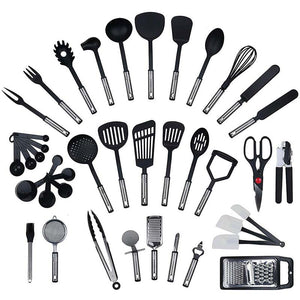 COOKING SET 40 PIECES STAINLESS STEEL