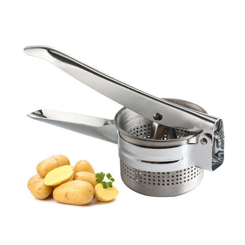 POTATO MASHER STAINLESS STEEL 10 CM DIAM