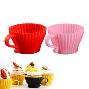 SILICONE MUFFIN BAKING CUPS 7 CM