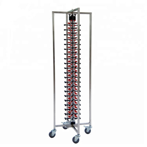 MOBILE PLATE RACK FOR 84 PLATES