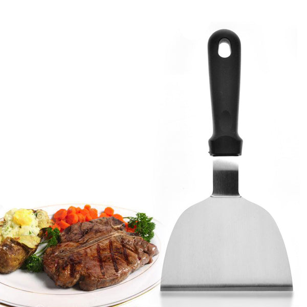 SPATULA STAINLESS STEEL PLASTIC HANDLE 26 CM