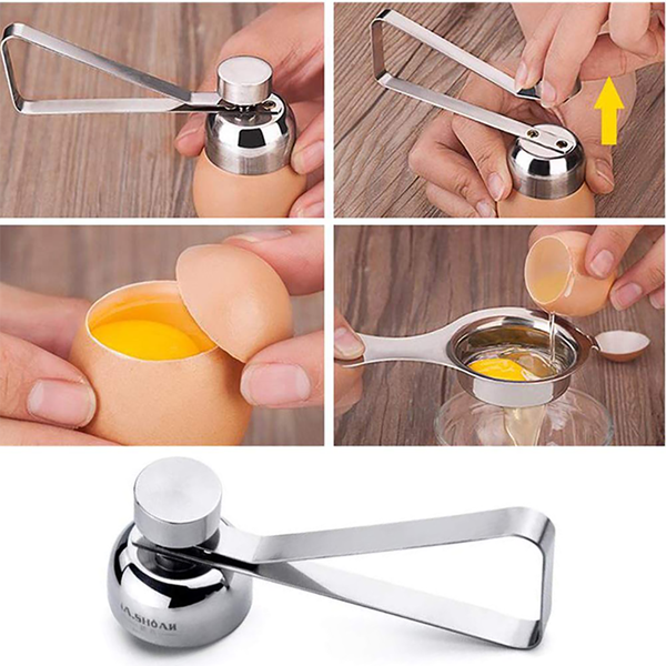 EGGS SHELL CRACKER STAINLESS STEEL