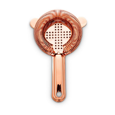 Copper Plated Strainer With Crossed Apertures