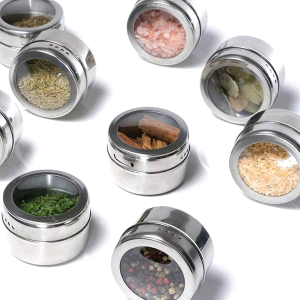 MAGNETIC SEASONING BOX STAINLESS STEEL