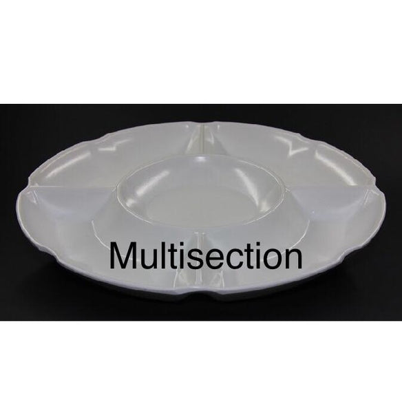 MELAMINE PLATE MULTI SECTION