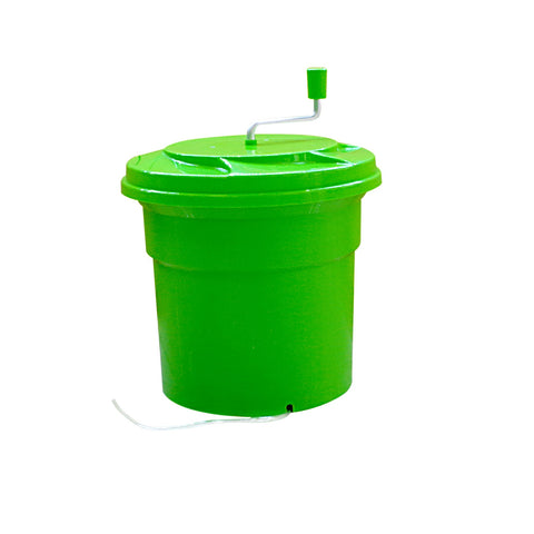 SALAD SPINNER,  GREEN