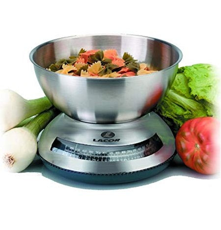 3 KG ST.STEEL KITCHEN SCALE WITH BOWL