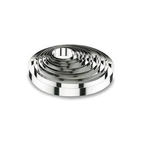 ROUND CAKE RING STNLS 4.5 CM HEIGHT - STNLS