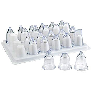 24 PCS. ACRILIC NOZZLES SET