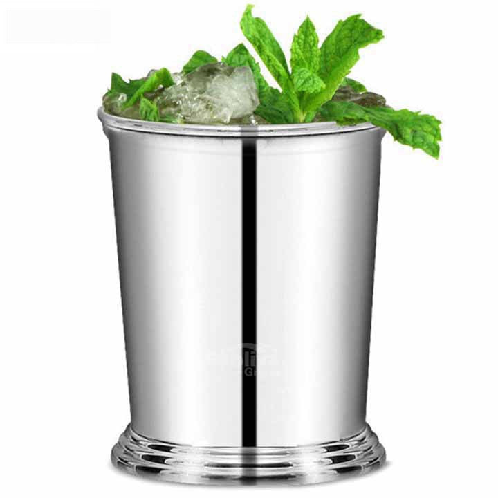 STAINLESS STEEL MOJITO MINT JULEP CUP 400ML