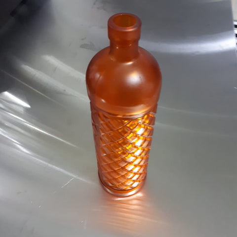 ORANGE GLASS 1 LTR BOTTLE