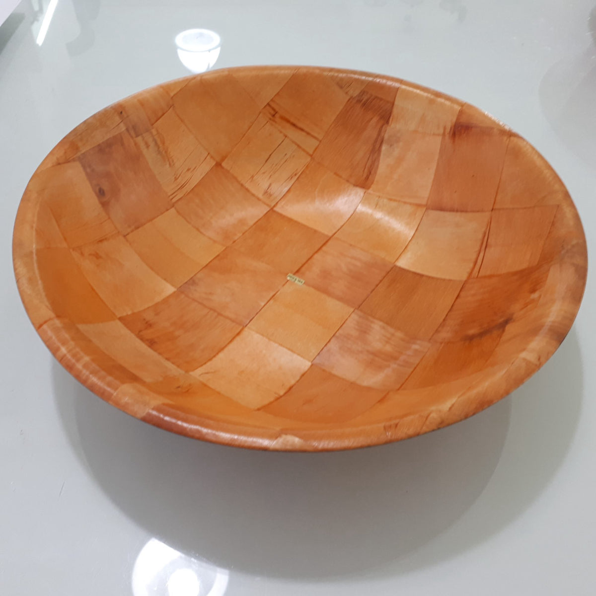 SALAD BOWL ROUND BIG WOODEN