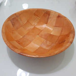 SALAD BOWL ROUND BIG WOODEN