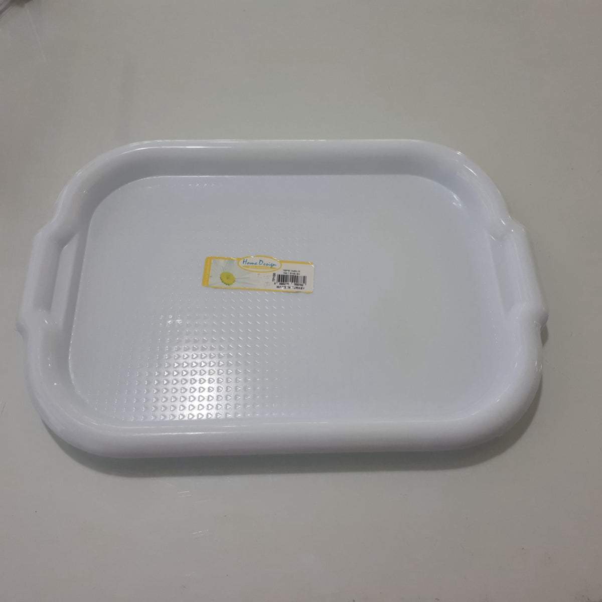 SMALL WHITE TRAY TWO HANDLES