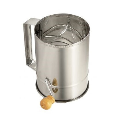 STAINLESS STEEL FLOUR SIFTER 10,5 X 14 CM(5 CUPS)