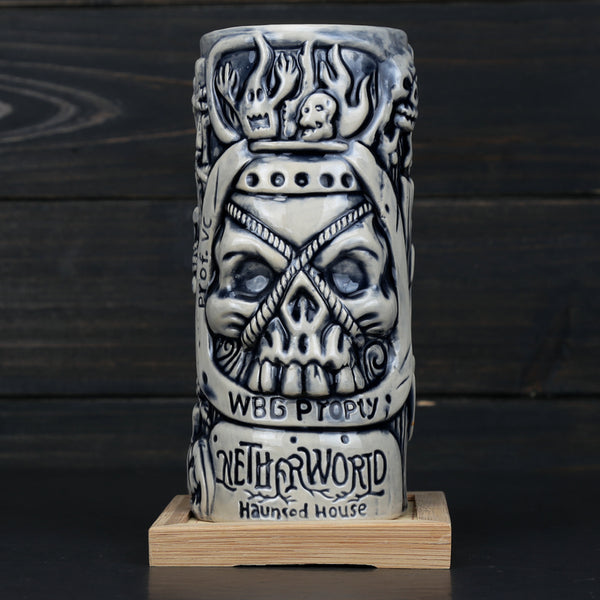 Ceramic Haunted House Tiki Mug 540ml