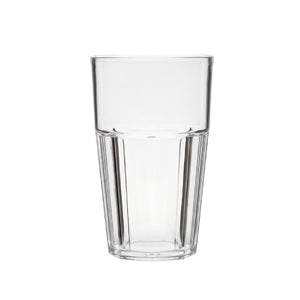 CASABLANCA STACKABLE TUMBLER 400 ML PC CLEAR