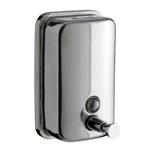 STAINLESS STEEL MANUAL SOAP DISPENSER,201 SS,100ML